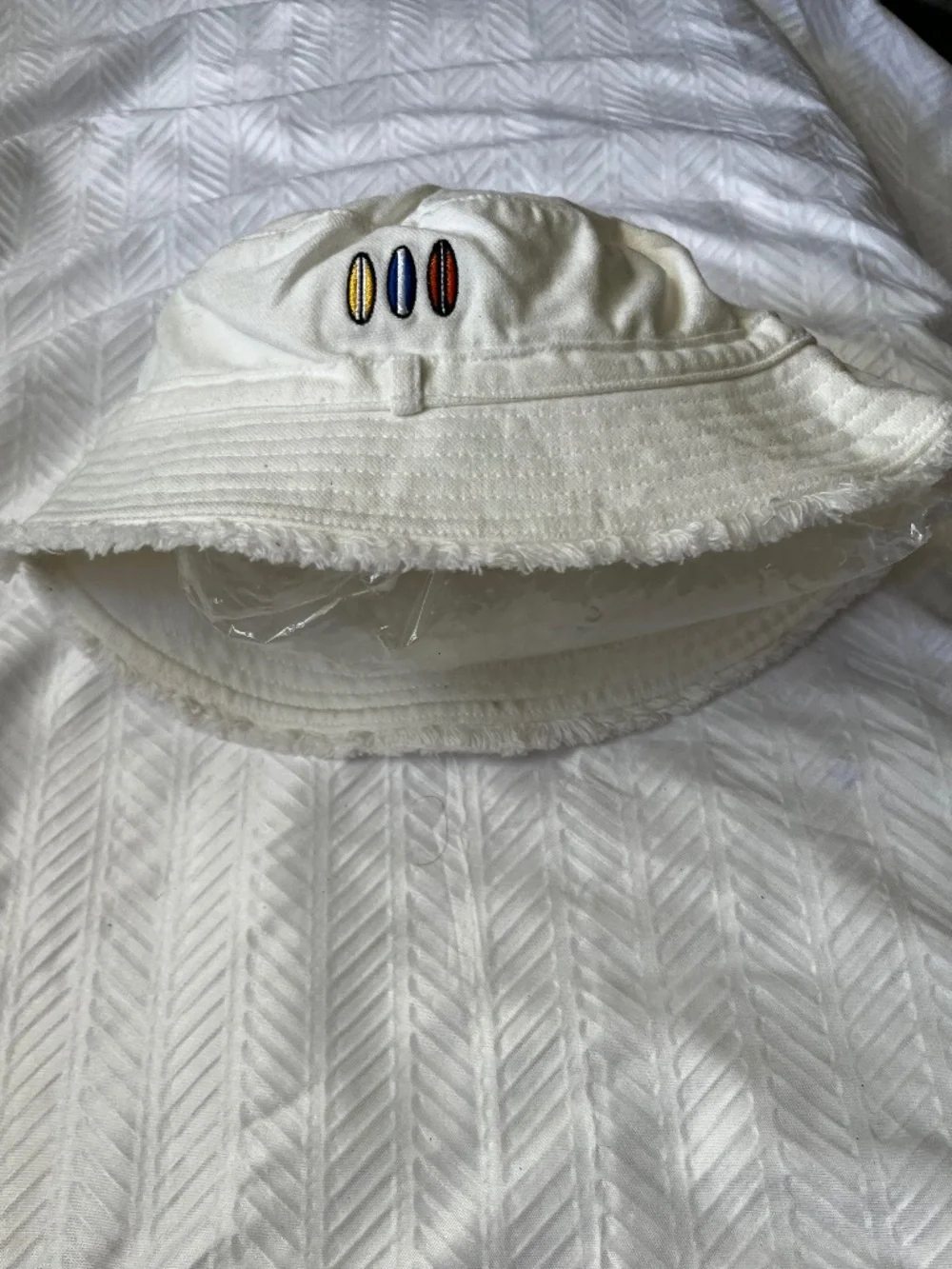 Gymboree Blue Hawaii Surf Board Bucket Sun Hat 6 - 18 Mo VTG